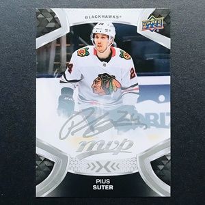 Pius Suter - 2021-22 Upper Deck MVP Silver Script #158
